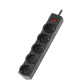 Мережевий фільтр PREMIUM LogicPower LP-X5 5 м Black (3520Вт)