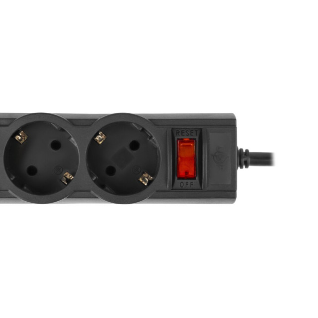 Мережевий фільтр PREMIUM LogicPower LP-X5 5 м Black (3520Вт)