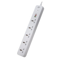 Мережевий фільтр (подовжувач) LogicPower LP (5x220V-2500W, 1xUSB-38W/PD/QC3.0, 1xType-C 20W, 1xUSB 18W) Мережевий фільтр (подовжувач) LogicPower LP (5x220V-2500W, 1xUSB-38W/PD/QC3.0, 1xType-C 20W, 1xUSB 18W)