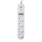 Мережевий фільтр (подовжувач) LogicPower LP F24U4 (4x220V-2500W, 4xUSB-5V/3,4A 17W Auto Max) Мережевий фільтр (подовжувач) LogicPower LP F24U4 (4x220V-2500W, 4xUSB-5V/3,4A 17W Auto Max)