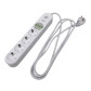 Мережевий фільтр (подовжувач) LogicPower LP F24U4 (4x220V-2500W, 4xUSB-5V/3,4A 17W Auto Max) Мережевий фільтр (подовжувач) LogicPower LP F24U4 (4x220V-2500W, 4xUSB-5V/3,4A 17W Auto Max)