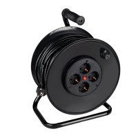 Удлинитель на катушке LogicPower LP 50м (ПВС 3*1,5), 4 гнезда с заземляющим контактом до 3.5 кВт Удлинитель на катушке LogicPower LP 50м (ПВС 3*1,5), 4 гнезда с заземляющим контактом до 3.5 кВт
