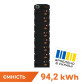 Високовольтний акумулятор LogicPower LP LiFePO4 Battery HVM 409,6V 230Ah (94208 Wh) BMS 125А метал Високовольтний акумулятор LogicPower LP LiFePO4 Battery HVM 409,6V 230Ah (94208 Wh) BMS 125А метал
