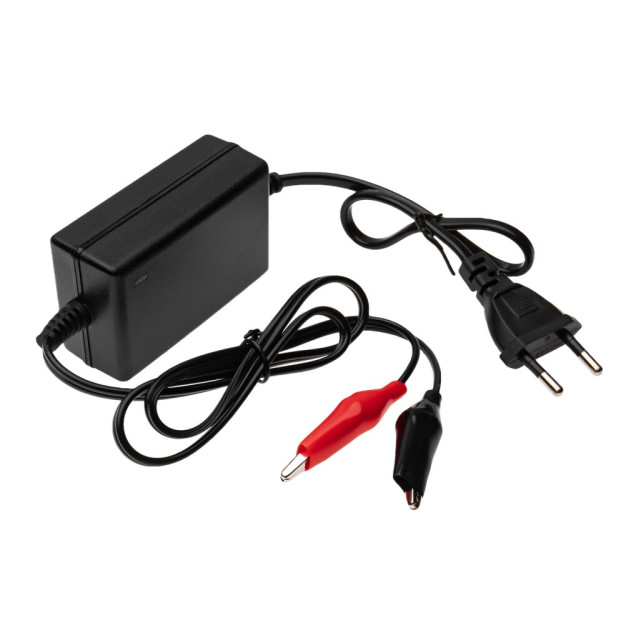 Зарядний пристрій для АКБ LogicPower LP AC-016 12V 1.5A Зарядний пристрій для АКБ LogicPower LP AC-016 12V 1.5A