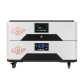 Система резервного живлення Logicpower LP Autonomic Ultra F5.0-12 kWh (12000 Вт·год / 5000 Вт), біло-чорна Система резервного живлення Logicpower LP Autonomic Ultra F5.0-12 kWh (12000 Вт·год / 5000 Вт), біло-чорна