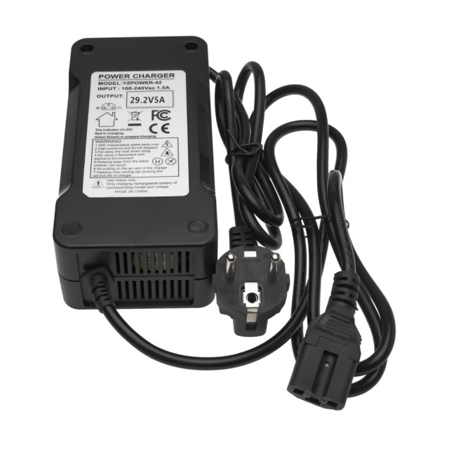 Зарядний пристрій для акумуляторів LiFePO4 24V (29.2V)-5A-120W