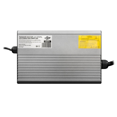 Зарядний пристрій для акумуляторів LiFePO4 3.2V (3.65V)-40A-128W-LED Зарядний пристрій для акумуляторів LiFePO4 3.2V (3.65V)-40A-128W-LED