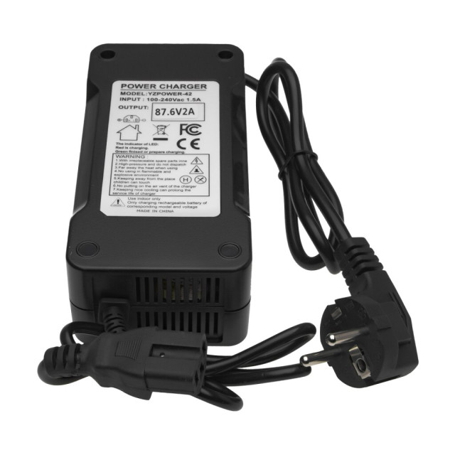 Зарядний пристрій для акумуляторів LiFePO4 72V (87.6V)-2A-144W