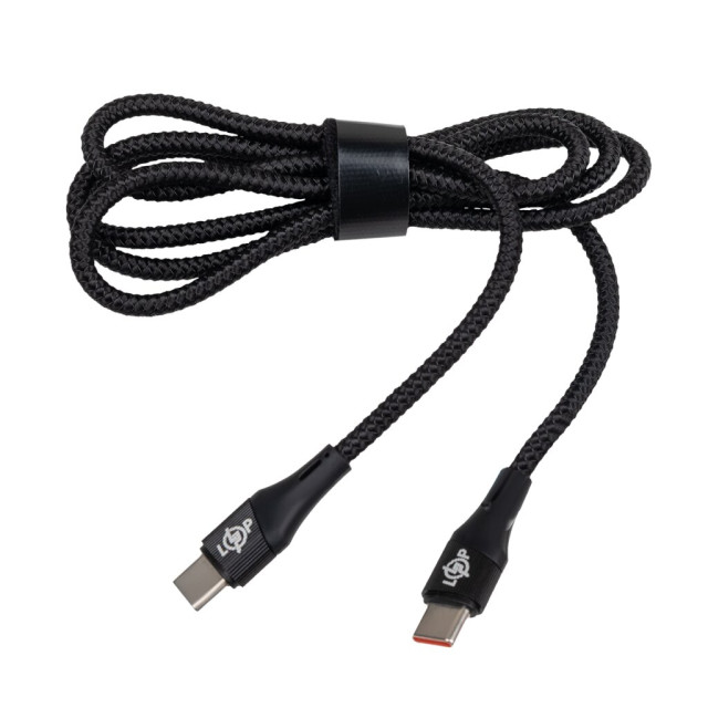 Кабель LogicPower LP USB 3.0 Type-C to Type-C 100W зі швидкою зарядкою (PD) 1м C1001MC3 Кабель LogicPower LP USB 3.0 Type-C to Type-C 100W зі швидкою зарядкою (PD) 1м C1001MC3