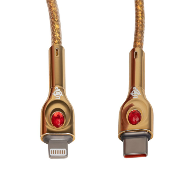 Кабель (шнур) LogicPower LP Type-C на Lightning 30Вт зі швидкою зарядкою (QC) 1м C301ML