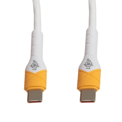 Кабель (шнур) LogicPower LP Type-C to Type-C 65W зі швидкою зарядкою (QC) 1м C651MC2