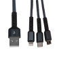 Кабель (шнур) LogicPower LP 3 в 1 USB 3.0 to Type-C/Lightning/Micro-USB 1м (C20CM) Кабель (шнур) LogicPower LP 3 в 1 USB 3.0 to Type-C/Lightning/Micro-USB 1м (C20CM)