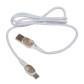 Кабель (шнур) LogicPower LP USB 3.0 to USB Type-C 3A 30W зі швидкою зарядкою (QC) 1м C301DC Кабель (шнур) LogicPower LP USB 3.0 to USB Type-C 3A 30W зі швидкою зарядкою (QC) 1м C301DC