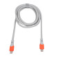 Кабель (шнур) LogicPower LP USB Type-C to USB Type-C 2.4A 100W зі швидкою зарядкою (PD) 2м C1001MC