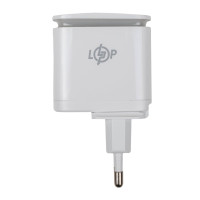 Зарядка для телефона LogicPower LP 25W (Type-C+USB) QC3.0 PD + кабель (Type-C to Type-C) 25WCH Зарядка для телефона LogicPower LP 25W (Type-C+USB) QC3.0 PD + кабель (Type-C to Type-C) 25WCH