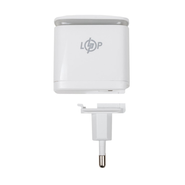 Зарядка для телефону LogicPower LP 25W (Type-C+USB) QC3.0 PD + кабель (Type-C to Type-C) 25WCH Зарядка для телефону LogicPower LP 25W (Type-C+USB) QC3.0 PD + кабель (Type-C to Type-C) 25WCH