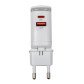 Зарядка для телефону LogicPower LP 25W (Type-C+USB) QC3.0 PD + кабель (Type-C to Type-C) 25WCH Зарядка для телефону LogicPower LP 25W (Type-C+USB) QC3.0 PD + кабель (Type-C to Type-C) 25WCH