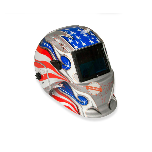 Маска сварочная Optech S777 Silver Flag Маска сварочная Optech S777 Silver Flag