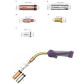 Пальник для полуавтоматичного зварювання Parweld PRO-501W, 3м 