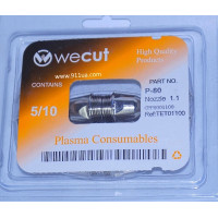Сопло P-80 WeCut Ø 1.1 mm - высшего качества 10 шт Сопло P-80 WeCut Ø 1.1 mm - высшего качества 10 шт