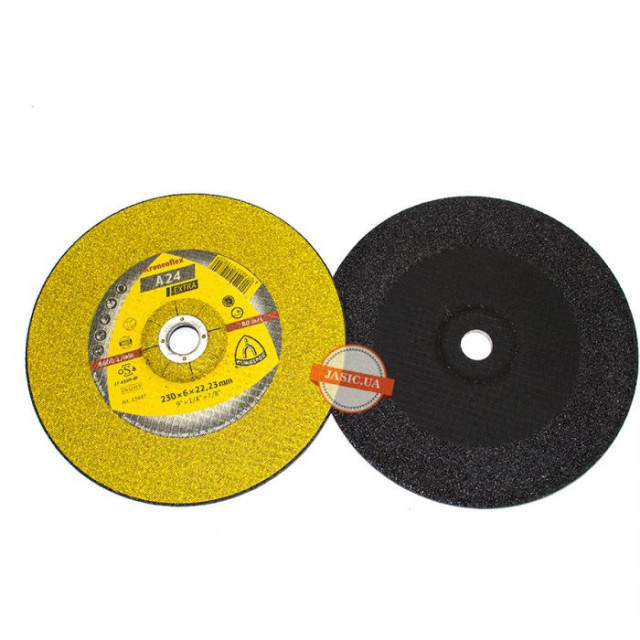 Круг зачисний Klingspor Kronenflex А24 EXTRA 125x6x22.23 Круг зачисний Klingspor Kronenflex А24 EXTRA 125x6x22.23