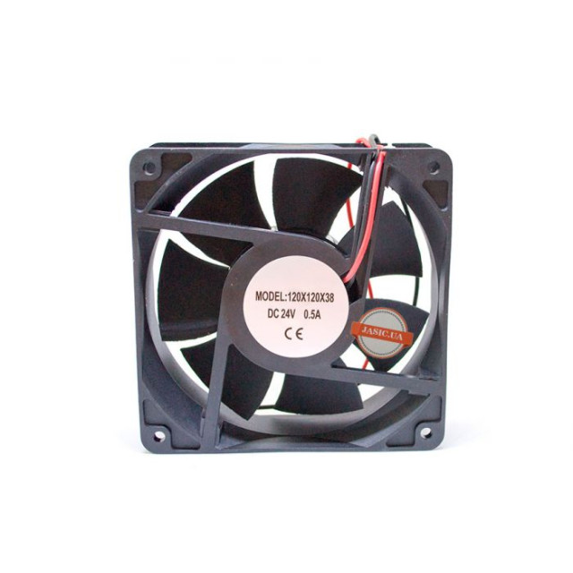 Осьовий вентилятор 120x120x38, DC 24V, 0.8A/0.5А