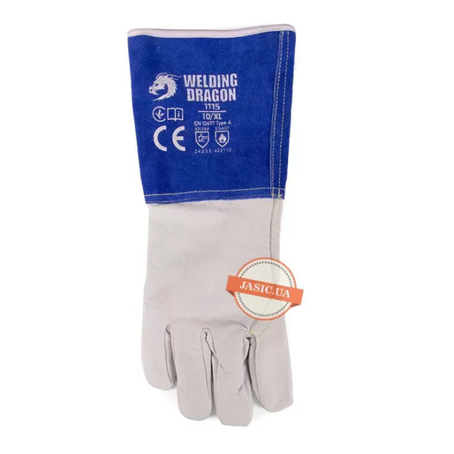 Рукавички зварника TIG Welding Dragon 1115, XL (10) Рукавички зварника TIG Welding Dragon 1115, XL (10)